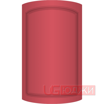 Фасад Эмаль Матовая 19мм Стандарт 11 полукруглый R300 высота 717-916мм