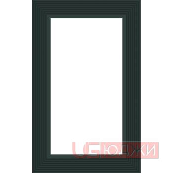 Фасад Эмаль Матовая 19мм Престиж Модерн 77 Витрина