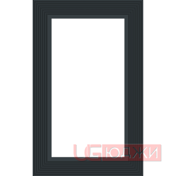 Фасад Эмаль Матовая 19мм Престиж Модерн 77 Витрина