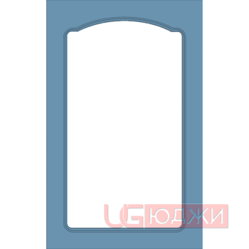 Фасад Эмаль Матовая 19мм Стандарт 3 Витрина