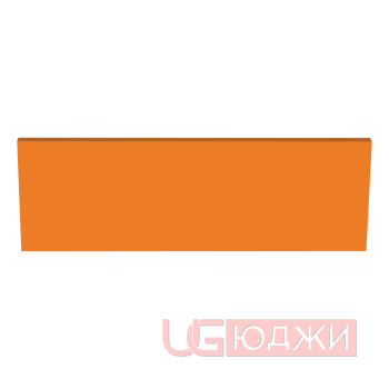 Цоколь прямой Эмаль Матовая 2300х150х19мм