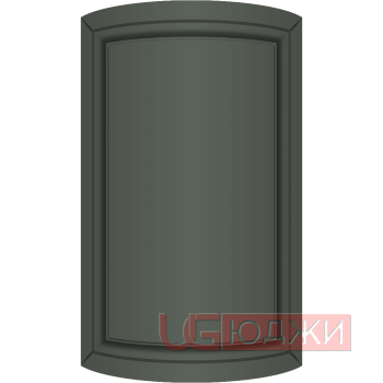 Фасад Эмаль Матовая 19мм Престиж Классика 71 полукруглый R300 высота 357-716мм