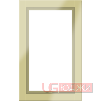 Фасад Эмаль Глянец 19мм Престиж Классика 67 Витрина