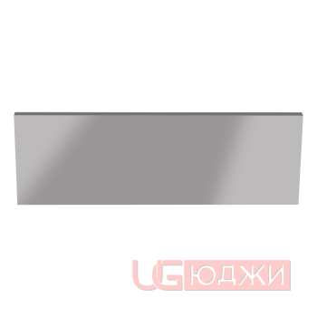 Цоколь прямой Эмаль Глянец 2300х150х19мм