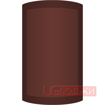 Фасад Эмаль Матовая 19мм Престиж Модерн 77 полукруглый R300 высота 357-716мм