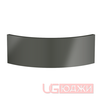 Цоколь полукруглый Эмаль Глянец R300х150мм