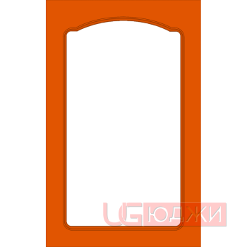 Фасад Эмаль Матовая 19мм Стандарт 3 Витрина