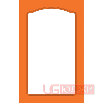 Фасад Эмаль Матовая 19мм Стандарт 3 Витрина