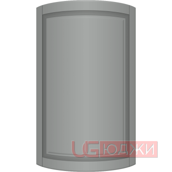 Фасад Эмаль Матовая 19мм Престиж Классика 67 полукруглый R300 высота 357-716мм