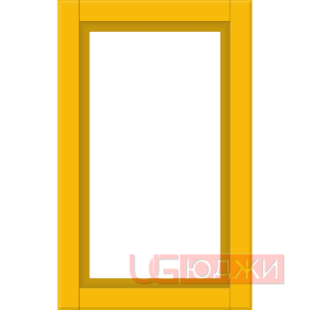 Фасад Эмаль Матовая 19мм Престиж Классика 67 Витрина