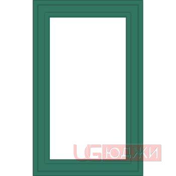 Фасад Эмаль Матовая 19мм Престиж Модерн 75 Витрина