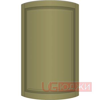 Фасад Эмаль Матовая 19мм Престиж Классика 67 полукруглый R300 высота 357-716мм