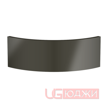 Цоколь полукруглый Эмаль Глянец R300х150мм