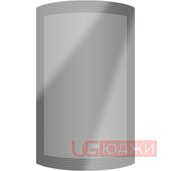 Фасад Эмаль Глянец 19мм Престиж Модерн 77 полукруглый R300 высота 717-916мм