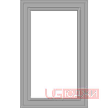 Фасад Эмаль Матовая 19мм Престиж Модерн 75 Витрина