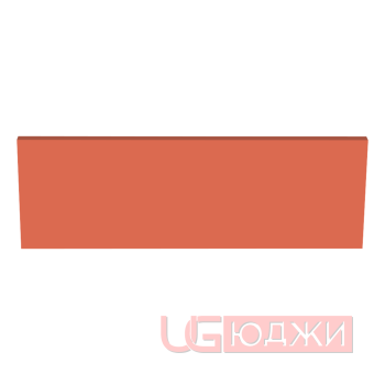 Цоколь прямой Эмаль Матовая 2300х150х19мм