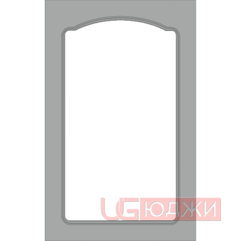 Фасад Эмаль Матовая 19мм Стандарт 3 Витрина