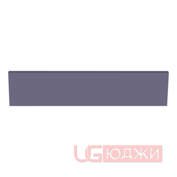 Цоколь прямой Эмаль Матовая 2300х100х19мм