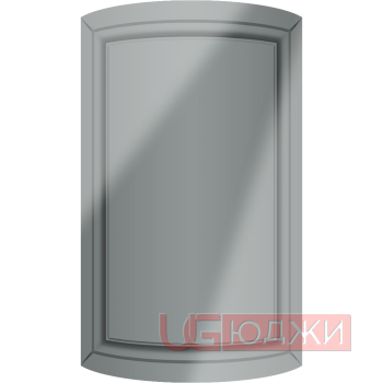 Фасад Эмаль Глянец 19мм Престиж Классика 71 полукруглый R300 высота 717-916мм