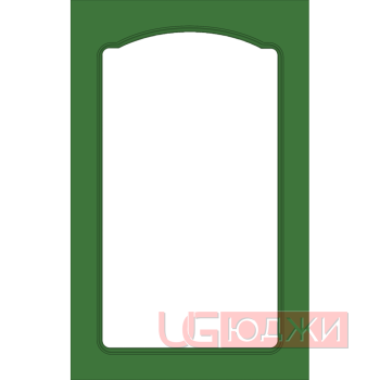 Фасад Эмаль Матовая 19мм Стандарт 3 Витрина