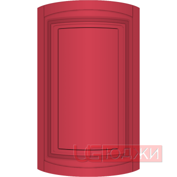 Фасад Эмаль Матовая 19мм Престиж Классика 66 полукруглый R300 высота 717-916мм