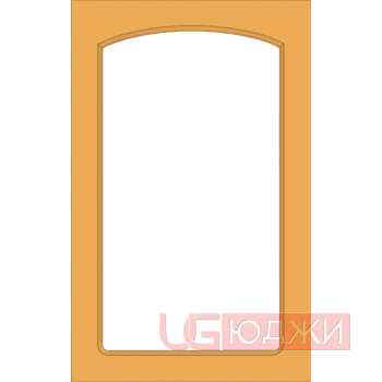 Фасад Эмаль Матовая 19мм Стандарт 11 Витрина