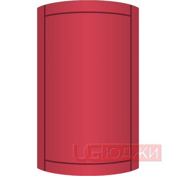 Фасад Эмаль Матовая 19мм Стандарт 6 полукруглый R300 высота 717-916мм