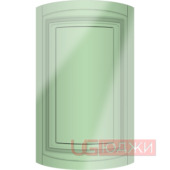 Фасад Эмаль Глянец 19мм Престиж Классика 66 полукруглый R300 высота 717-916мм