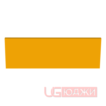 Цоколь прямой Эмаль Матовая 2300х150х19мм