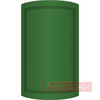 Фасад Эмаль Матовая 19мм Престиж Классика 67 полукруглый R300 высота 357-716мм