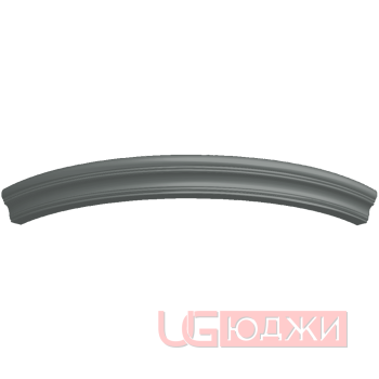 Карниз верхний прямой Эмаль Матовая 2400х60х80мм