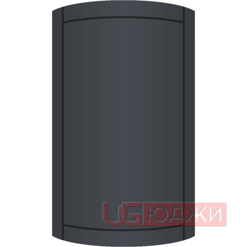 Фасад Эмаль Матовая 19мм Стандарт 6 полукруглый R300 высота 717-916мм