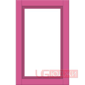 Фасад Эмаль Матовая 19мм Престиж Классика 67 Витрина