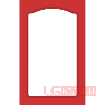 Фасад Эмаль Матовая 19мм Стандарт 3 Витрина