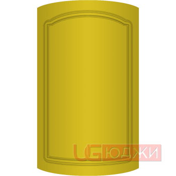 Фасад Эмаль Матовая 19мм Стандарт 3 полукруглый R300 высота 357-716мм