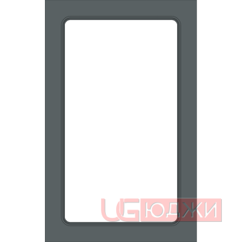 Фасад Эмаль Матовая 19мм Стандарт 1 Витрина