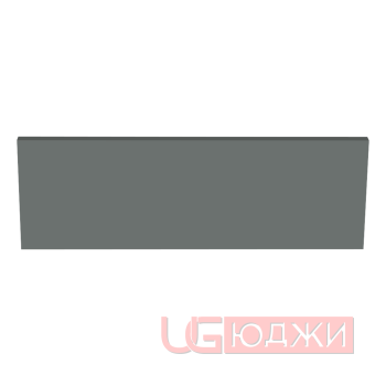 Цоколь прямой Эмаль Матовая 2300х150х19мм