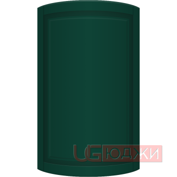 Фасад Эмаль Матовая 19мм Престиж Классика 67 полукруглый R300 высота 717-916мм