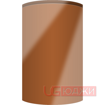 Фасад Эмаль Глянец 19мм Интегрированная ручка V1 полукруглый R300 высота 717-916мм