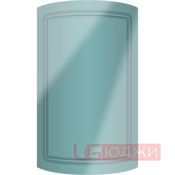 Фасад Эмаль Глянец 19мм Стандарт 1 полукруглый R300 высота 717-916мм