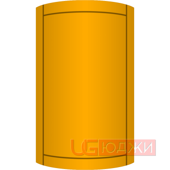 Фасад Эмаль Матовая 19мм Стандарт 6 полукруглый R300 высота 717-916мм