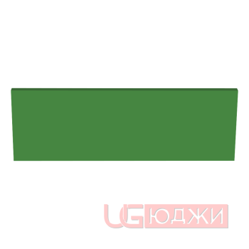 Цоколь прямой Эмаль Матовая 2300х150х19мм