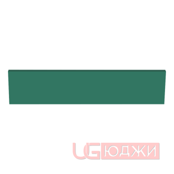 Цоколь прямой Эмаль Матовая 2300х100х19мм
