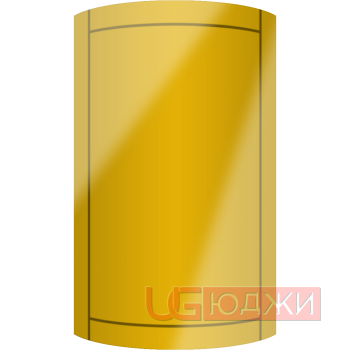 Фасад Эмаль Глянец 19мм Стандарт 6 полукруглый R300 высота 717-916мм