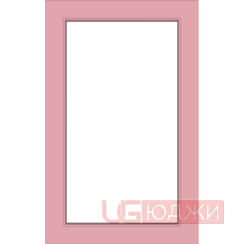 Фасад Эмаль Матовая 19мм Престиж Классика 73 Витрина