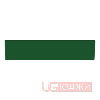 Цоколь прямой Эмаль Матовая 2300х100х19мм