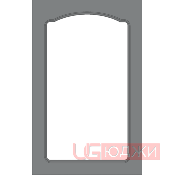 Фасад Эмаль Матовая 19мм Стандарт 3 Витрина