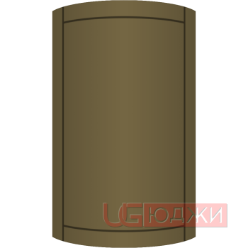 Фасад Эмаль Матовая 19мм Стандарт 6 полукруглый R300 высота 357-716мм