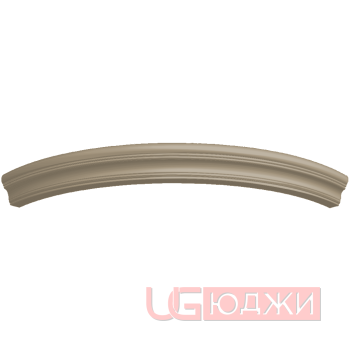 Карниз верхний прямой Эмаль Матовая 2400х60х80мм