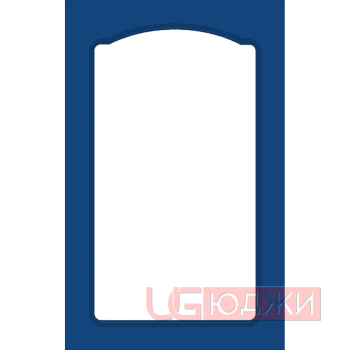 Фасад Эмаль Матовая 19мм Стандарт 3 Витрина